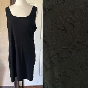 Victorias Secret Black Tank Top Logo Nightgown